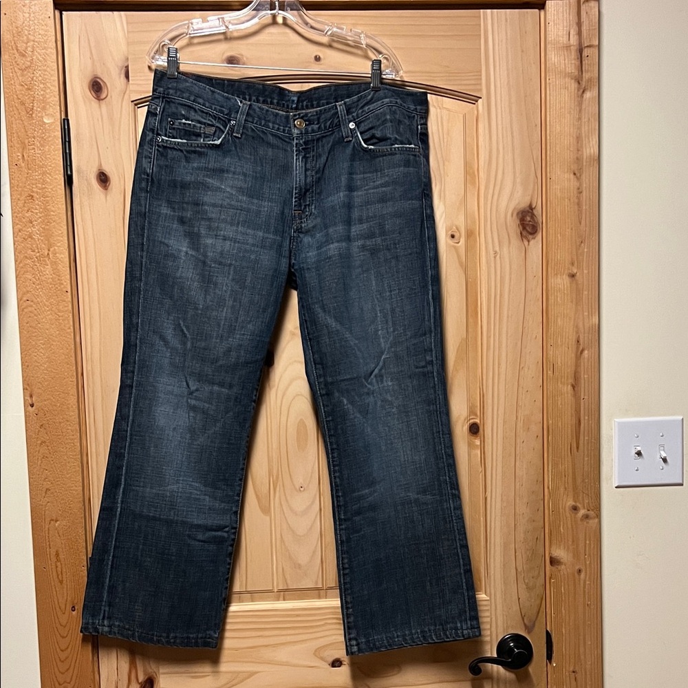 7 For All Mankind Men's Relaxed Bootcut Jeans 36 x 27 LIKE NEW